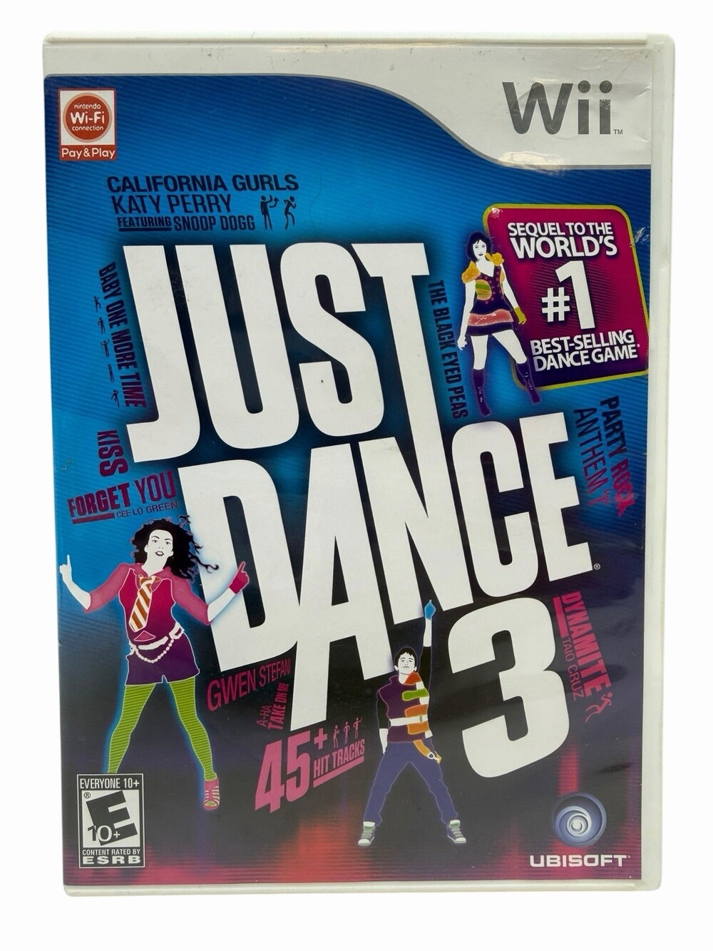 Just Dance 3 Nintendo Wii 2011 Complete Game Disc Case Manual Ubisoft